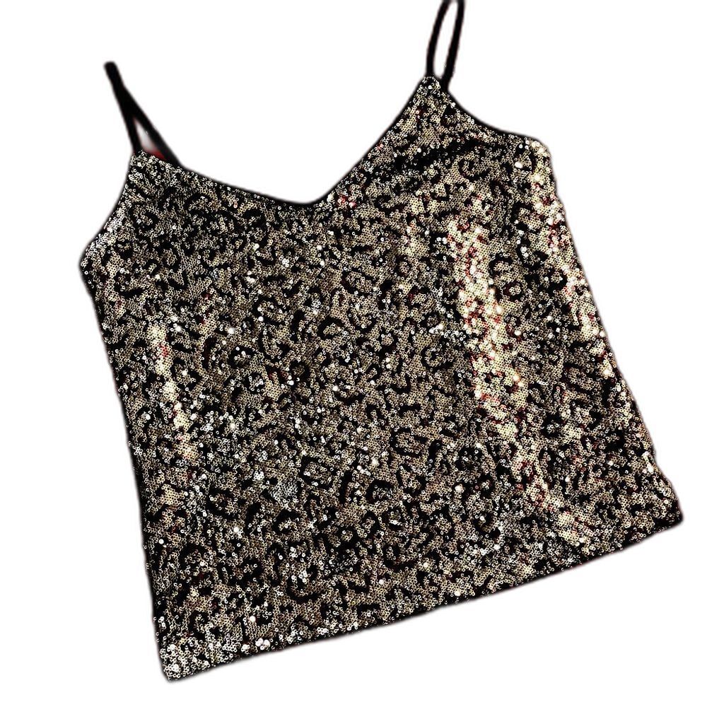 Marks and Spencer Sequin Camisole Top M&S Collection Size 10